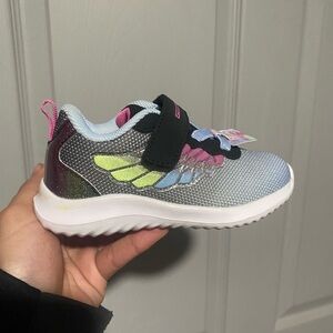 Colorful Kids' Sneakers with Wing Design
